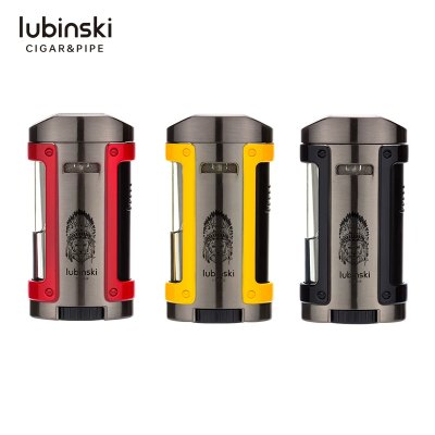 Lubinski防风四直冲雪茄打火机