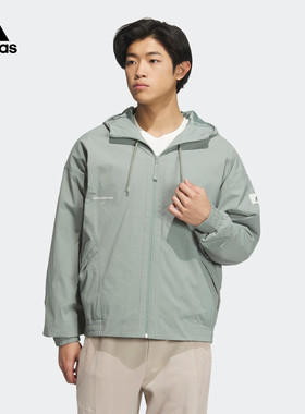 adidas阿迪达斯官网男装休闲运动跑步健身百搭夹克外套IP4981