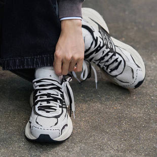 阿迪达斯老爹鞋男女鞋运动鞋低帮休闲鞋缓震户外跑步鞋JR7005