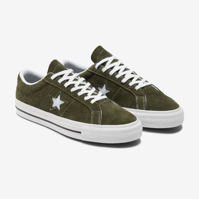 Мужские и женские кроссовки Converse One Star низкие замшевые ретро кеды 171585C