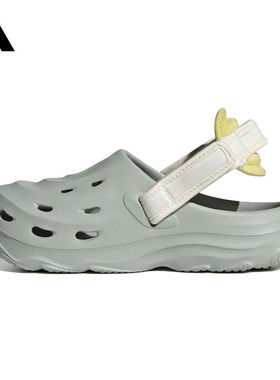 adidas阿迪达斯大童鞋MAXXCLOG K运动休闲户外透气凉鞋JS3729