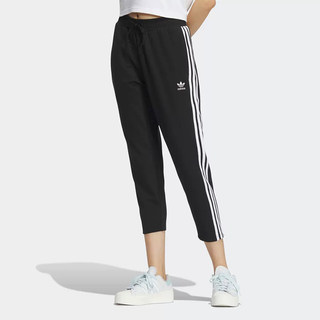 adidas阿迪达斯三叶草官方旗舰女裤运动跑步七分裤长裤IK8678