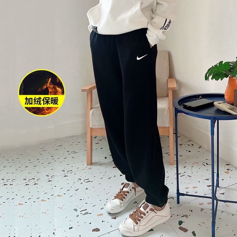 耐克裤子女秋季新款运动加