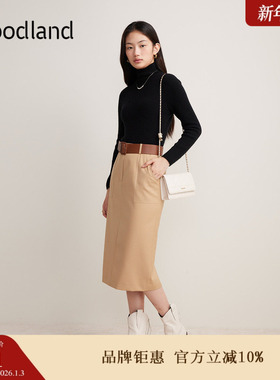 【裸感羊绒】Goodland美地秋季羊毛无缝一体式针织衫