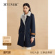 可拆卸式 中长款 水貂毛领派克服厚实皮草 冬季 YINER音儿专选女装
