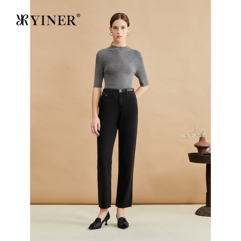 【舒心】YINER音儿专选秋季莱赛尔裤子职场牛仔裤,女装/女士精品,牛仔裤,淘宝优惠券,粉丝福利购,淘宝优惠卷