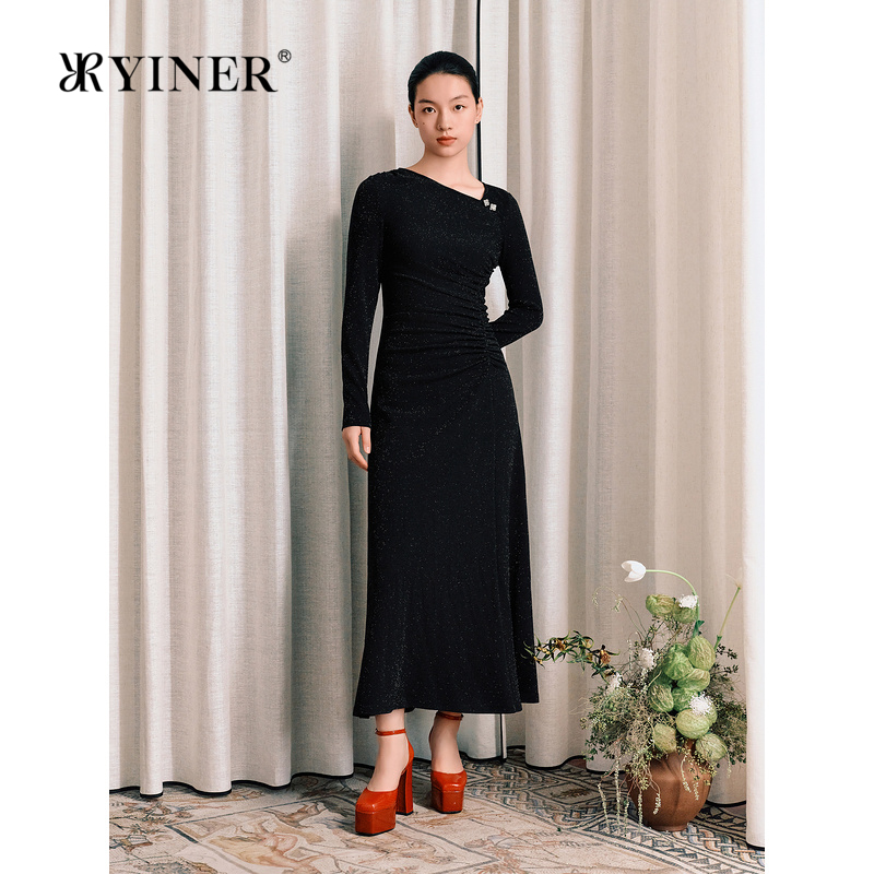 【呼呼专享】YINER音儿女装冬季连衣裙8234505920