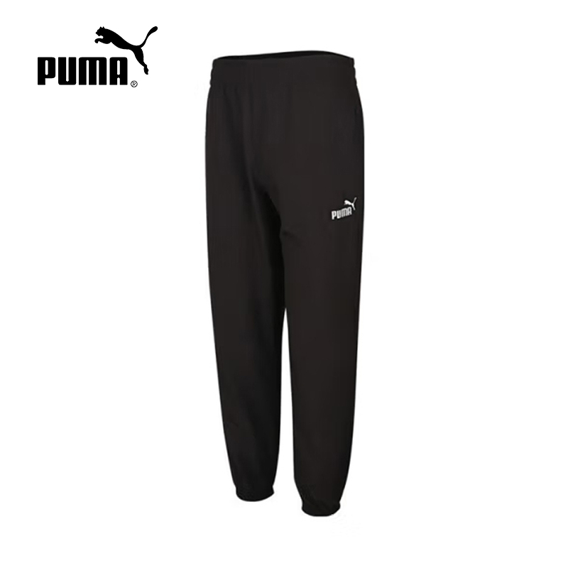 PUMA彪马2025夏季基础百搭运动休闲时尚舒适男梭织长裤 688566-01