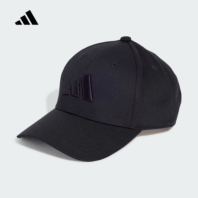 adidas阿迪达斯2025春男女BBALL CAP TONAL弯沿运动休闲帽JE5657
