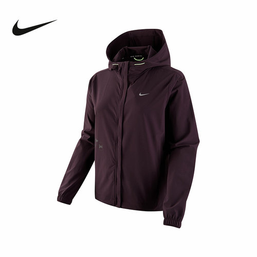 NIKE耐克SWIFT女子可收纳跑步夹克夏新款反光轻便外套IR7591-651
