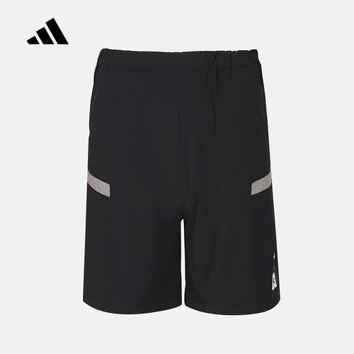 adidas阿迪达斯五分裤2026夏男小童运动休闲舒适时尚短裤 KH0257