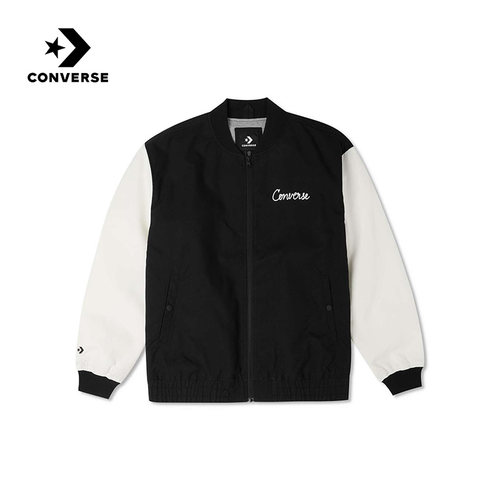 CONVERSE匡威23兔年限定男休闲学院风拼色棒球服夹克外套10025514