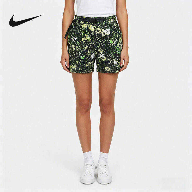 NIKE耐克2026夏新款女子ACG户外工装运动油画碎花短裤 II0942-317