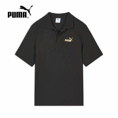 翻领简约短袖运动POLO衫男女款PUMA彪马新款夏季休闲T恤694452