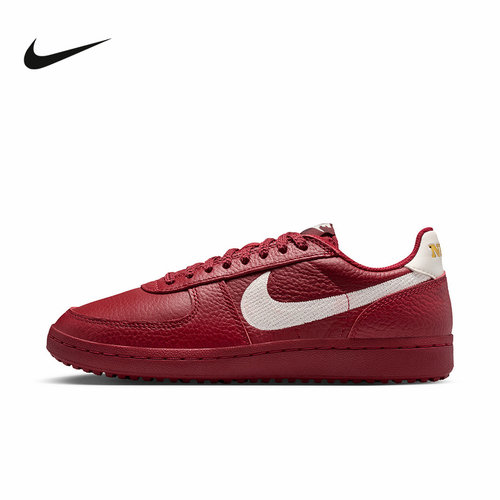 NIKE耐克女鞋FIELD GENERAL红色新年款复古足球薄底鞋IF5007-601