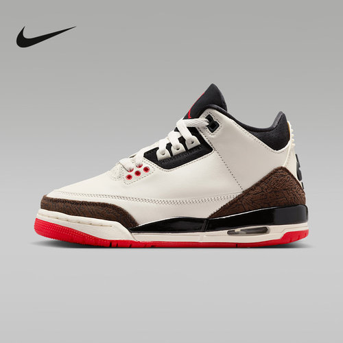 Nike耐克女鞋AIR Jordan 3 AJ3复刻大童休闲复古篮球鞋DM0967-103