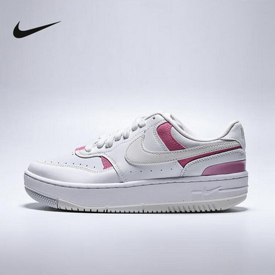 NIKE耐克女鞋GAMMA FORCE NB厚底板鞋白粉红运动休闲鞋IO2086-104