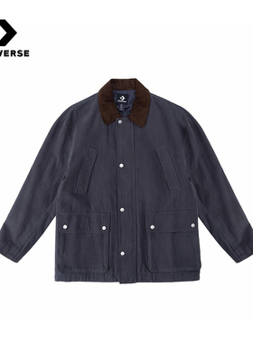 Converse匡威26春男女同款休闲外套翻领运动夹克 UCJ412-GDA
