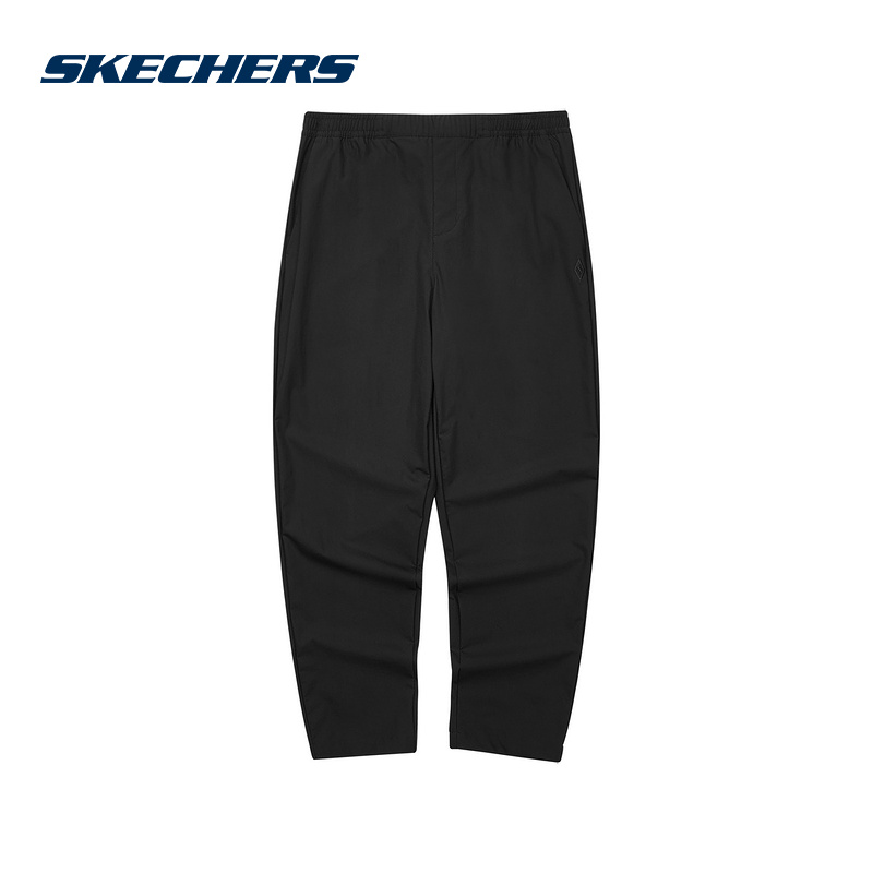 SKECHERS斯凯奇秋男梭织长裤运动休闲裤舒适   L324M030-0018