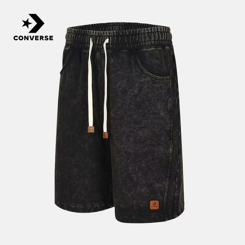 Converse匡威夏季新款男子运动裤潮流百搭针织短裤 MCJ758-GHM