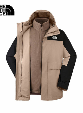 THE NORTH FACE|北面（新款）2025F/W男三合一夹克 NF0A89YXFMO1