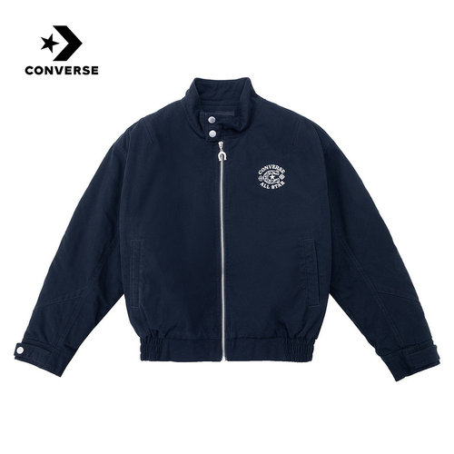 Converse匡威26春新品女子休闲运动外套立领保暖棉服 WCJ429-GHM