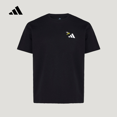 adidas阿迪达斯户外夏中性大自然印花半截袖TERREX短袖T恤 KG3848