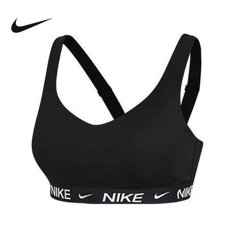 耐克INDY女子可调节高强度支撑衬垫运动服BRA速干内衣FD1069-011