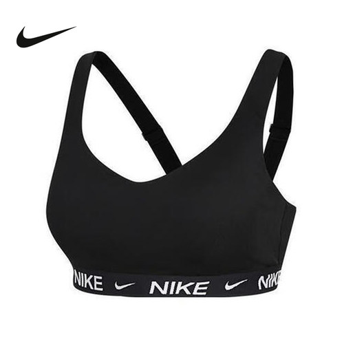 耐克INDY女子可调节高强度支撑衬垫运动服BRA速干内衣FD1069-011
