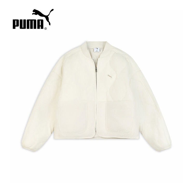 PUMA彪马冬季新款女子落肩保暖防风休闲运动羽绒服外套 635502-87