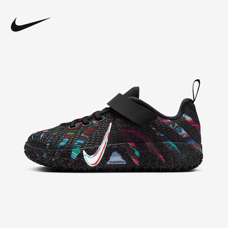 耐克莫兰特3幼童轻便实战篮球鞋冬季新款男女童NIKE JA 3 IF1796