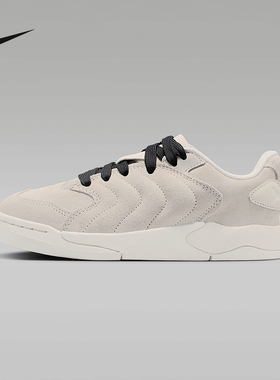 Jordan耐克女鞋米灰色SESSION大童运动鞋低帮复古板鞋IB5679-002