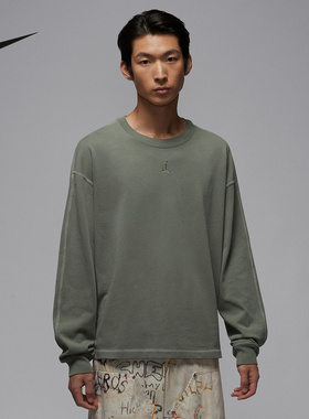 JORDAN耐克男子厚实长袖上衣26春新款棉质圆领套头卫衣IF1830-325