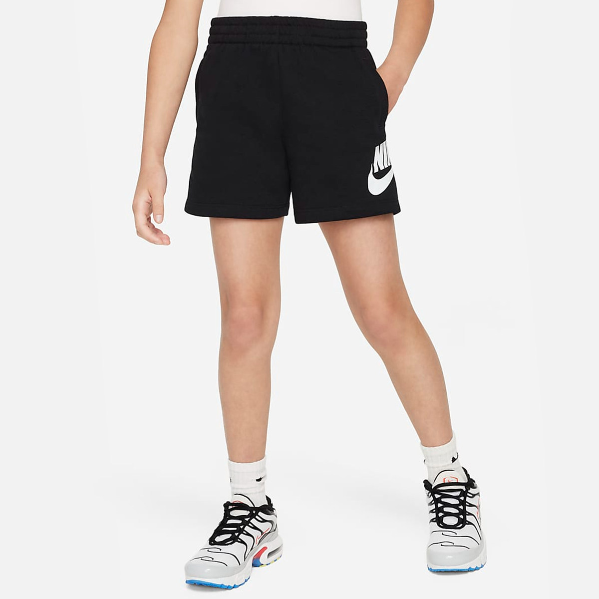 Nike耐克男女童CLUB幼童法式毛圈短裤夏季新款休闲运动FV3366-010,运动服/休闲服装,运动中长裤／短裤,淘宝优惠券,粉丝福利购,淘宝优惠卷