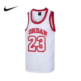 NIKE耐克Air Jordan篮球背心女25夏新款23号网眼篮球服HJ0045-100