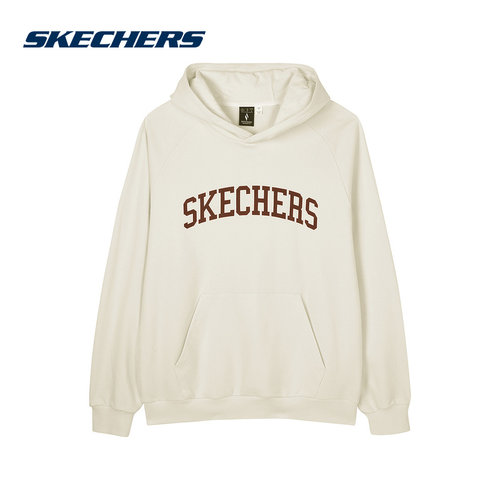 SKECHERS斯凯奇秋季男款连帽卫衣舒适休闲上衣 L124M035-0211