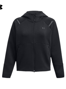 安德玛秋新款Unstoppable女子抓绒训练外套1379842-001