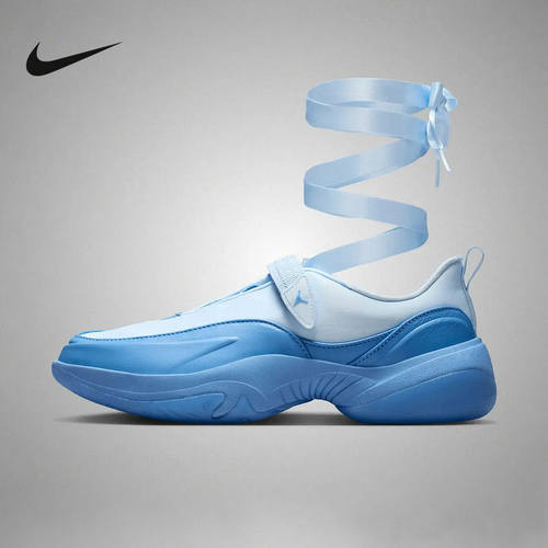 NIKE耐克女鞋Jordan Pointe芭蕾隐藏式缎带运动休闲鞋IB8597-401