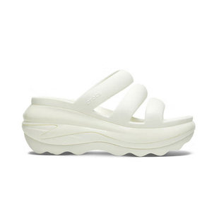 Crocs卡骆驰女子经典光轮凉拖厚底凉拖鞋CR209842-0WV