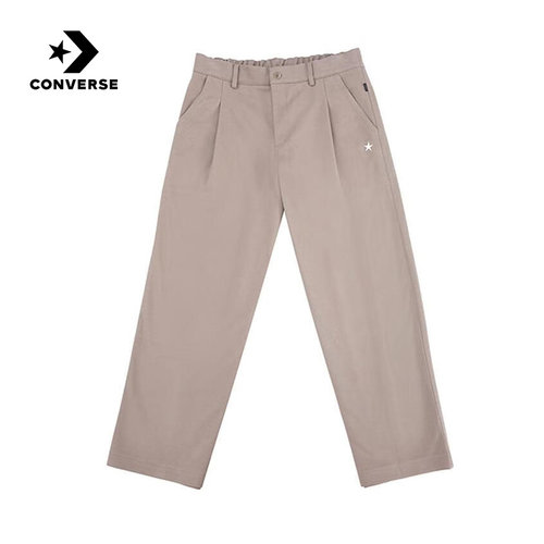 Converse匡威秋冬新品男款微弹面料直筒长裤休闲裤子  MCJ111-X9V