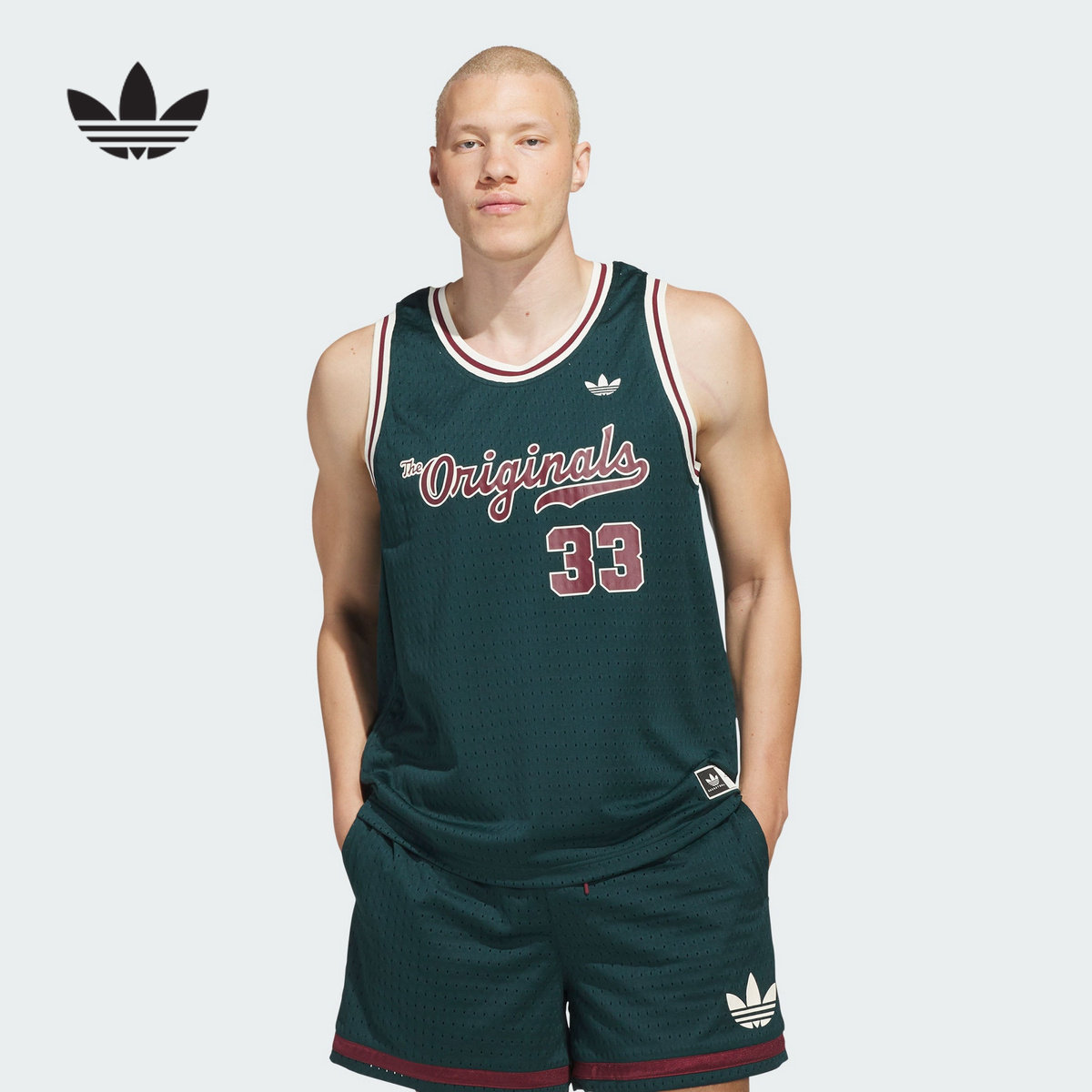 adidas阿迪达斯三叶草篮球无袖T恤2025秋男女基础网眼背心 JM9954,运动服/休闲服装,运动T恤,淘宝优惠券,粉丝福利购,淘宝优惠卷