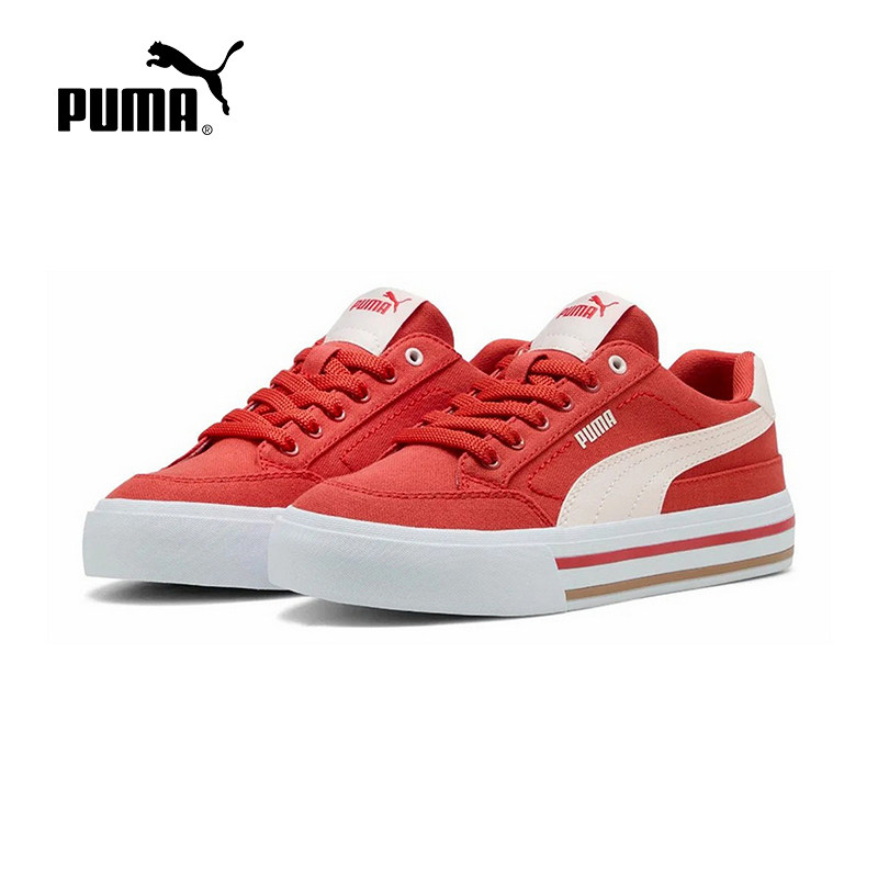 PUMA彪马夏季新款男鞋女鞋COURT经典复古板鞋运动休闲鞋396353-38