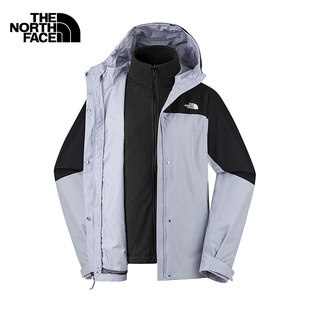 北面 FACE 新款 2025F NF0A8CK3D0P1 THE W女三合一夹克 NORTH