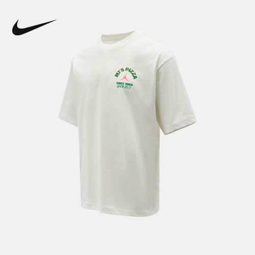 NIKE耐克男短袖夏JORDAN背面印花宽松休闲运动圆领T恤IF3167-133