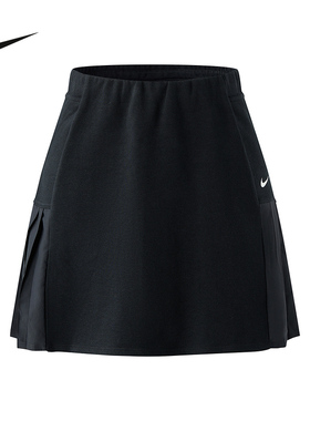 Nike耐克短裙女裙子夏新款高尔夫运动裙休闲透气半身裙IF8532-010