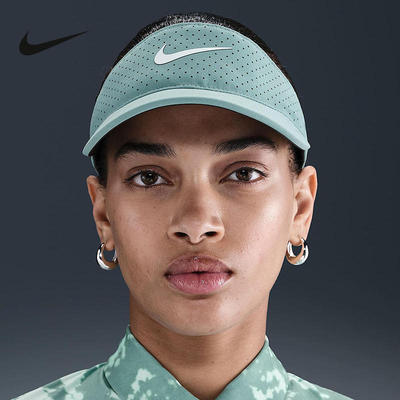 NIKE耐克空顶帽男女帽子夏季棒球运动帽速干网球遮阳帽FB6443-017