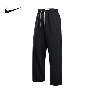 耐克男子保暖宽松直筒裤冬季篮球长裤NIKE THERMA-FIT IM6334-010