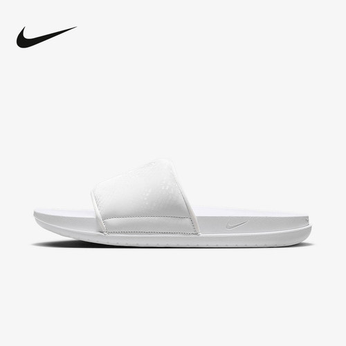 NIKE耐克KOBE科比男拖鞋缓震室内居家一字拖白色休闲鞋IF2870-100