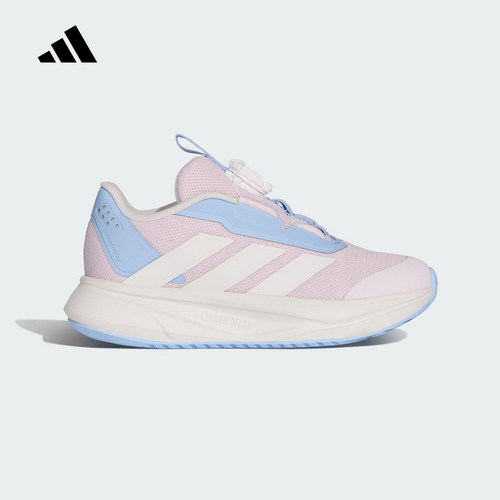 adidas阿迪达斯2026春女小童DURAMO SL2 HABU K按钮跑步鞋 KI4123