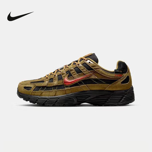 NIKE耐克男鞋25冬新款P-6000 PRM黑棕复古老爹鞋跑步鞋IH0946-300